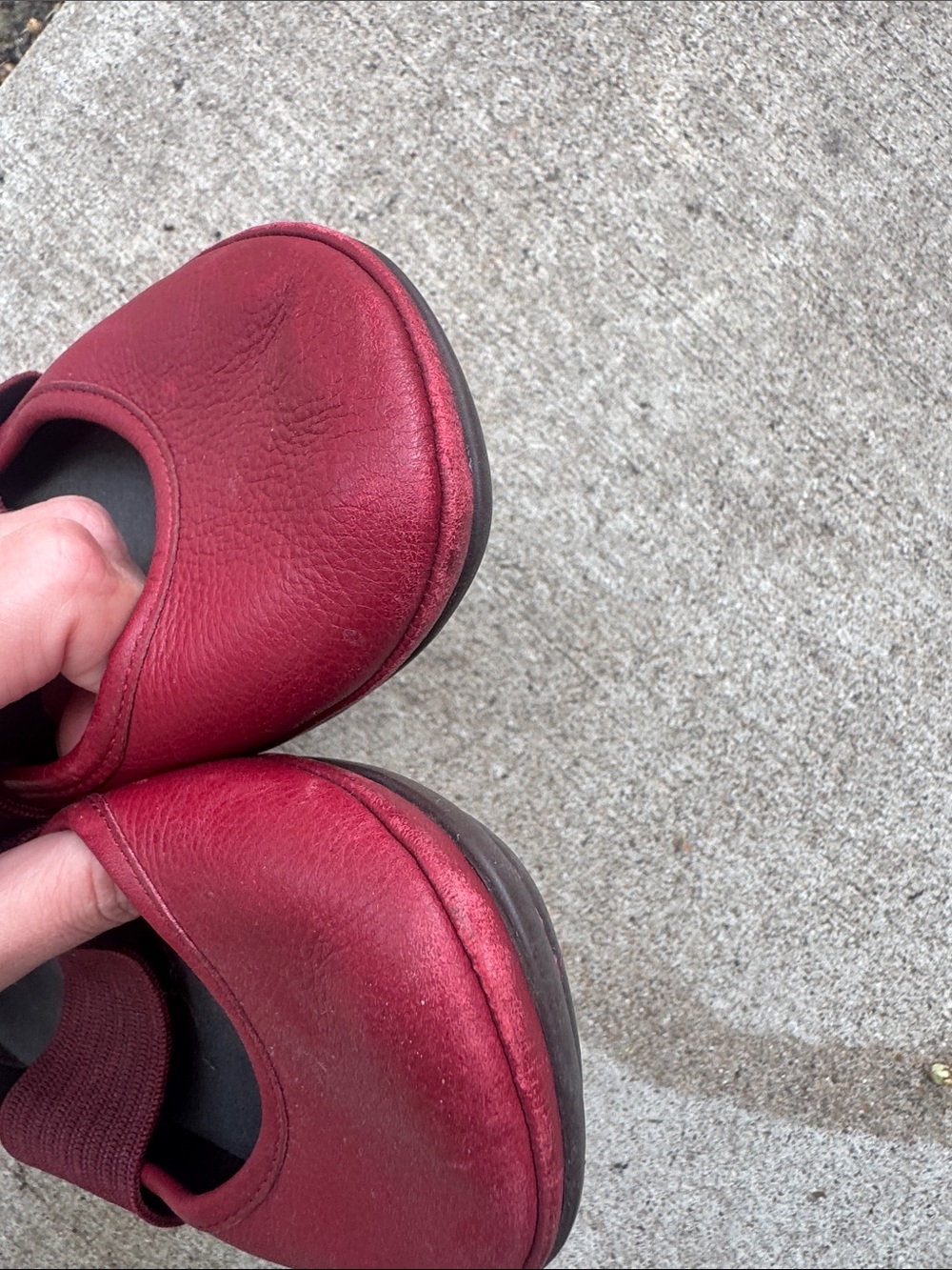 Camper Ballerina in Deep Red - Picture 13 of 13